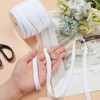 BENECREAT 27 Yards Flat Drawstring Rope Replacement, 8.7mm Wide White