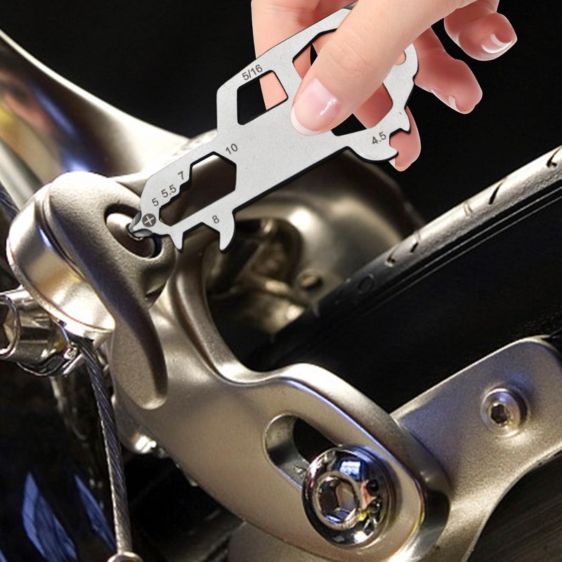2 Piece Bicycle, Car Multi Tool with 1 Piece Lifeguard