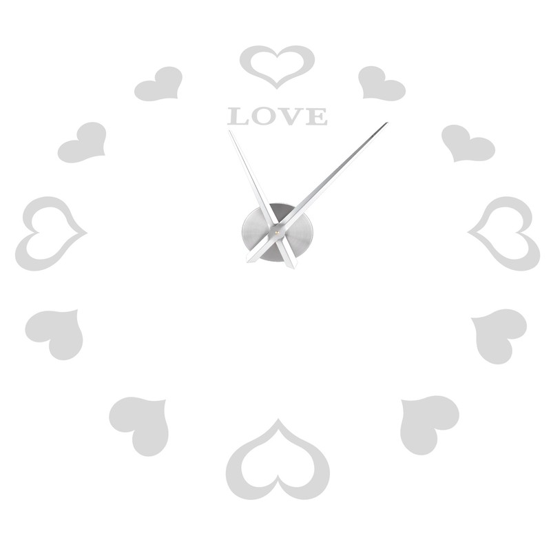 Innovative DIY Wall Clock Acrylic Mirror Surface Wall Sticker Clock