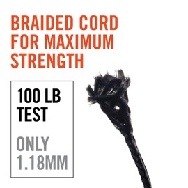 Atwood Rope MFG Tactical Nylon/Polyester Micro Utility Cord 1.18mm X 125ft Reusable Spool | Fishing Gear, Jewlery Making, Camping Accessories (Royal Blue)