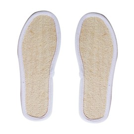 Ipetboom Loofah Insoles Odor Breathable Cushioning Insoles for Men Women Moisture Wicking Sports for Comfortable Feet Absorbent Shoe Accessories