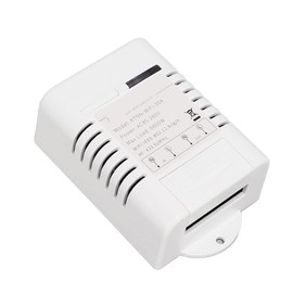 Interruptor Inteligente WIFI, Interruptor Remoto en Tiempo Real, Voltaje Amplio, 30A, Interruptor de Alta Potencia, Compatible con Control de Voz, Control de Tiempo