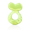 Nuby Silicone Teethe-EEZ Teether with Bristles, Includes Hygienic Case, Colors