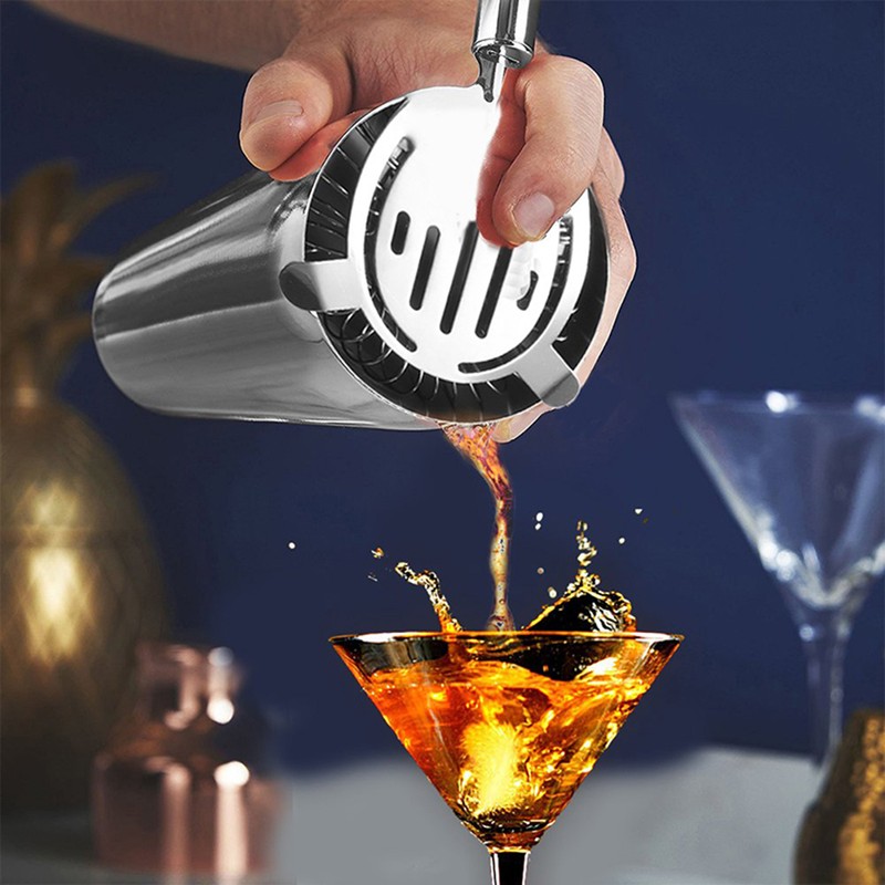 5Pcs Cocktail Shaker Set Cocktail Making Bar Set Cocktail Gift