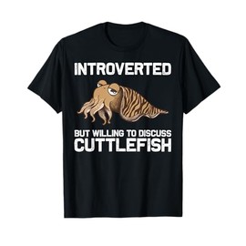 Cute Cuttlefish For Men Women Ocean Animal Lover Fish T-Shirt