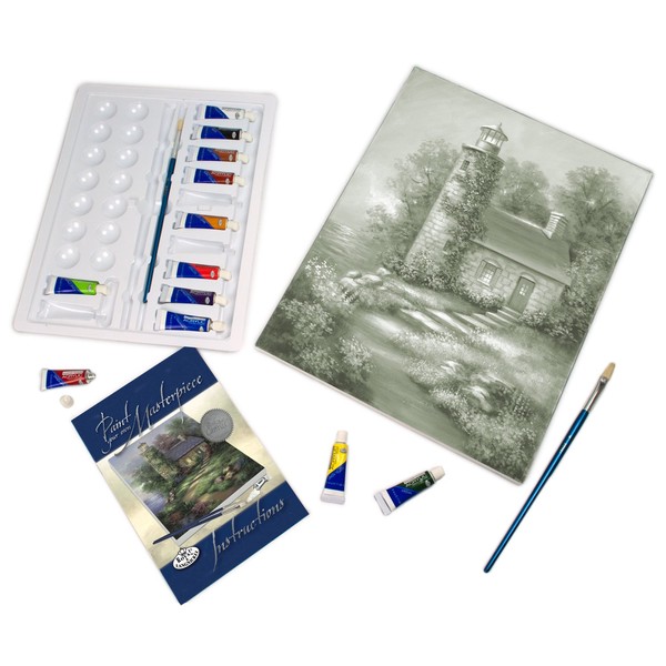 Royal & Langnickel Paint Your Own Masterpiece Painting Set, Romantic
