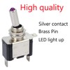 E Support 12V 20A AMP Purple LED Light Rocker Toggle