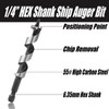 Vearter 70 mm Forstner Drill, Multi-tooth Wood Drill Bit Made