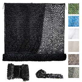 Sposuit Camo Netting for Hunting Blinds - Premium Camo Net Bulk Roll, Camouflage Netting for Army Shooting, Party Decorations, Camping Ghillie Netting, Sunshade Camo Mesh