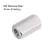 sourcing map M5 x 0.8-Pitch 15mm Length 304 Stainless Steel