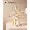 SONGMICS Makeup Organiser Rotating Cosmetic Organiser Round 3 Tier Cosmetic