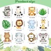 36 Pieces Safari Animals Cutouts Jungle Party Cut-Outs Safari Birthday