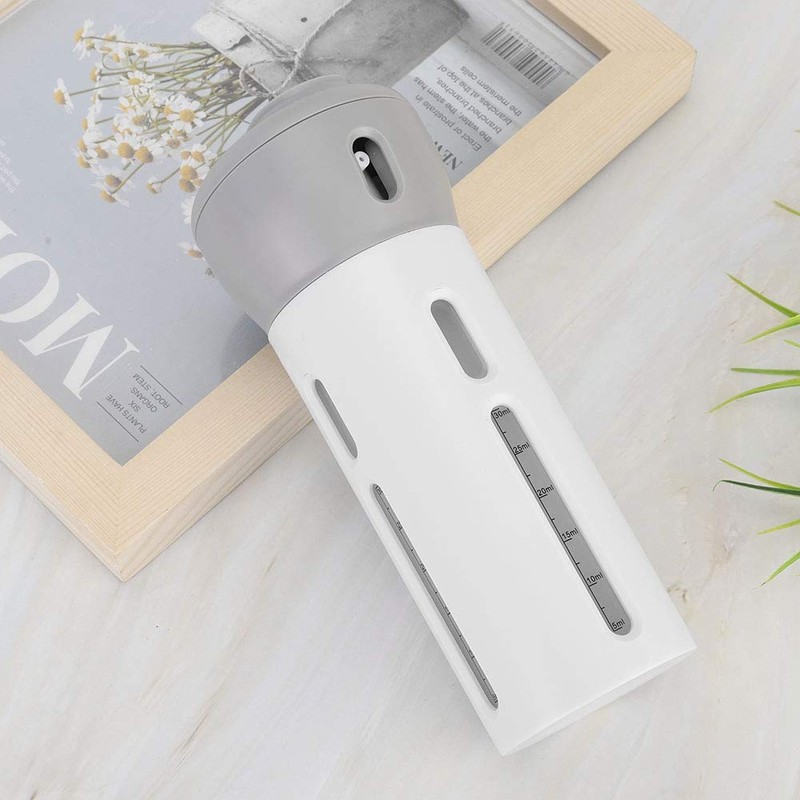 TOPINCN 4 in 1 Shampoo Container Bottle Portable Travel Conditioner