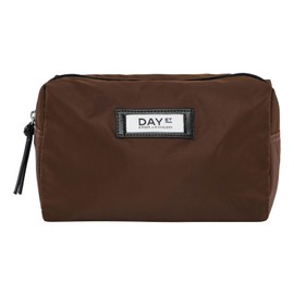 DAY ET Gweneth Classic Toiletry Bag Potting Soil Brown