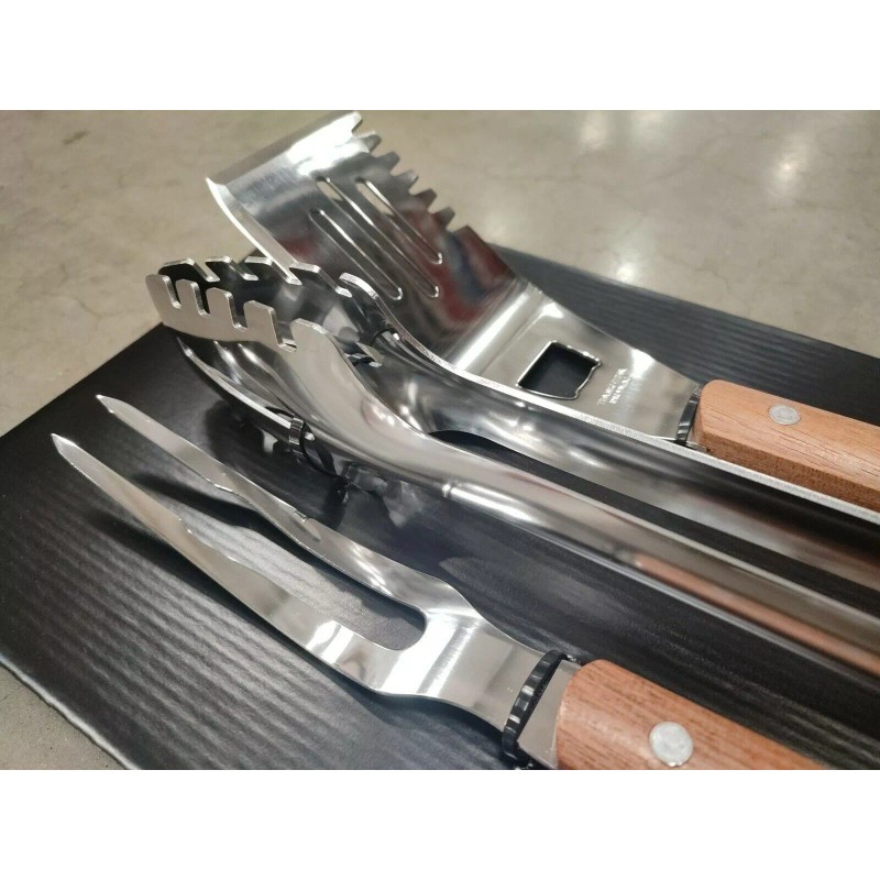 Tramontina 3 Piece Stainless Steel BBQ Tool Set