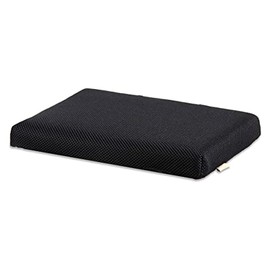 Zhi Jin 1pc Soft Rectangle Chair Cushion Cushion Cushion Memory Foam Chair Pad Chair Cushion for Home School Office Mesh Black