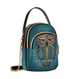 Crossbody Bags Crossbody Purse Chest Bag Indian Cute Owl for Women Trendy