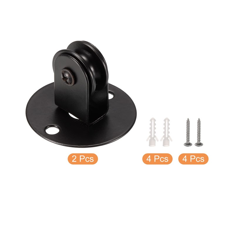 sourcing map Pendant Lamp Pulley Hanging Light Chandelier Pulley Lifting