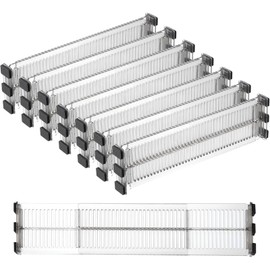 HapSmile Drawer Dividers for Clothes, Adjustable Drawer Organizer