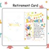 HOWAF Retirement Gifts for Women Men, Retirement Card Farewell Card