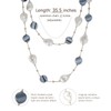 Errally Beaded Long Necklace and Earring Sets for Women Long