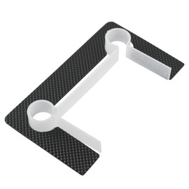 Maxmoral 12PCS Hinge Gasket Replacement Kit 10PCS Rubber Shower Door Hinge Replacement 2 Bathroom Clips Integral Rubber Ring Bathroom Glass Door Clip Anti Slip Gasket