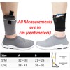 LTG PRO® Concealed Ankle Leg Mesh Wallet Travel Pouch Passport