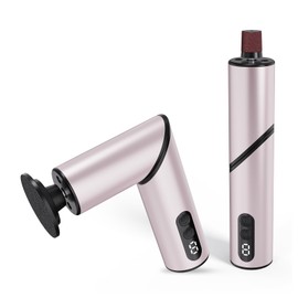 Electric Foot Callus Remover, Wireless 2-in-1 Rechargeable Foot File Callus Remover for Feet, Max 900RPM 9 Adjustable Speeds Foot Scrubber for Dead Skin Pedicure Cracked （1 Pack）