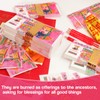 FoDau770 200pcs Ancestor Money, Chinese Joss Paper Money Jade Emperor