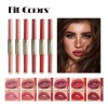 Brillo Labial Fit Colors Mate Y Perlado, No Transfiere