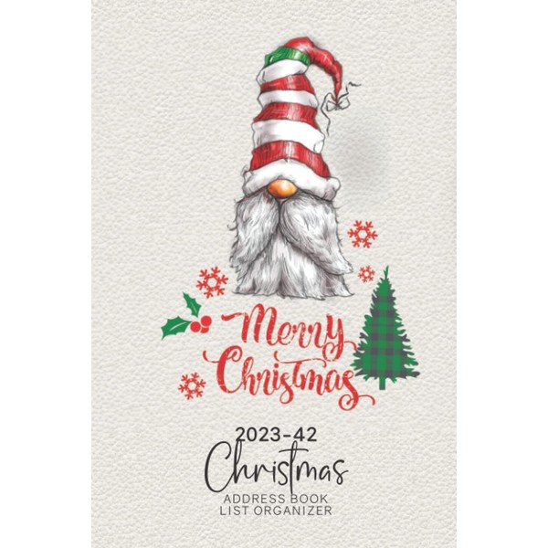 Christmas Card Address Book and Tracker 2023-2042