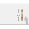 Bisetti Roma Natural Beechwood Pepper Mill With Adjustable Grinder, 42