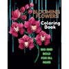 Blooming Flowers Coloring Book