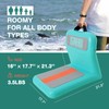 Niphean Ergonomic Kayak Seats with Back Support, Easy-to-Install Inflatable Paddle