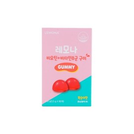 Lemona Biotin + Vitamin B Complex Gummies (3.5g, 60 pieces) (Yeongdeungpo Branch) / 레모나 비오틴+비타민B군 구미(3.5g60개)