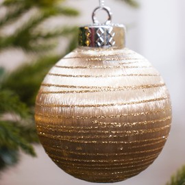 12 Pcs Satin Christmas Balls, Silk Christmas Tree Hanging Ornaments, Christma Luxury Home Decorations for Xmas Tree Wreath Garland Holiday Wedding Party Decoration (Champagne)