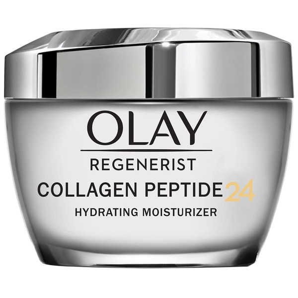 Olay Regenerist Collagen Peptide 24+ Hydrating Moisturizer, 1.7 Ounce (2 Count)
