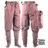 Medieval Viking pants, Viking LARP pants, Medieval trousers, Viking costume,