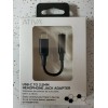 Ativa™ USB-C To 3.5mm Audio Adapter, Black, Heavy Duty