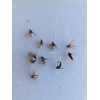 Unbranded Midges Tan Silver Whiskers #20,18, (Per Dozn(These Are The
