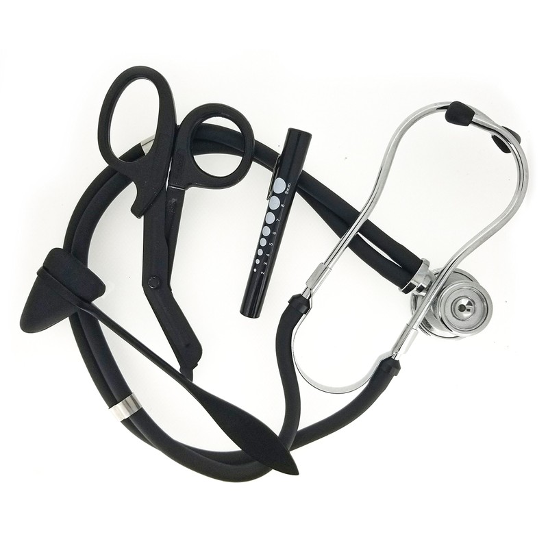 Tactical Black - Military Stethoscopes and First Responder EMT Holster