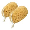 SAFIGLE 2Pcs Body Scrubber Sponges Soft Exfoliating Bath Sponges for