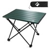 VILLEY 19 in Camping Side Table Aluminum Roll Up Folding
