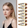 COYUN Pack of 20 Women's Thin Hair Clips, Metal, Large,