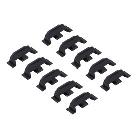 10pcs Headlight Trim Ring Clips 51132752145 Plastic Front Headlight Bezel Clips Replacement for Cooper R55 R56 R57 R58 R59 R60