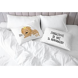 Pair of Pillowcases 100% Cotton Digital Print, PR-18