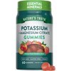 Natures Truth Citrato de Potasio Magnesio 60 Gomitas Veganas Suplemento