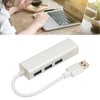 USB3.0 to Ethernet Adapter with RJ45 Ethernet Port 5Gbps 3