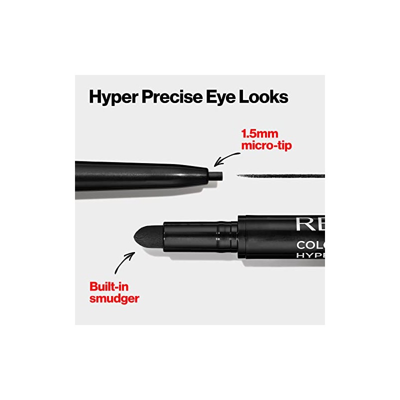 Revlon Colorstay Micro hyper Precision Gel Eyeliner, resistente al agua,