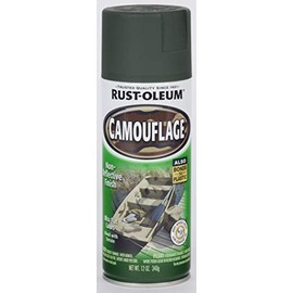 Rust-Oleum Specialty Paint 1919830 Camouflage Spray, Deep Forest Green, 12-Ounce, 12 oz